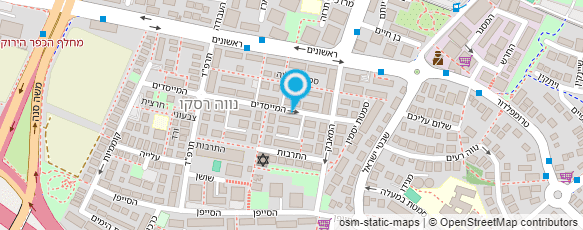 מפת הגעה אל חיים שרון