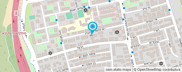 מפת הגעה אל בריכות מי-אור