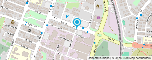 מפת הגעה אל מורן מעצבת אופנה