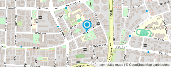 מפת הגעה אל במבינוס גני ילדים