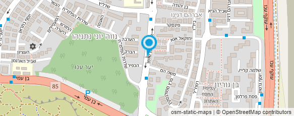 מפת הגעה אל דורון המנעולן