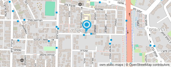 מפת הגעה אל לינוי בדני עוגות ועוגיות לארועים