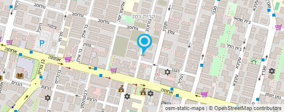 מפת הגעה אל שרון זקס תקשורת והוראה באנגלית