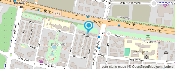 מפת הגעה אל אורנה טרשי - סטיילינג ויעוץ תדמית