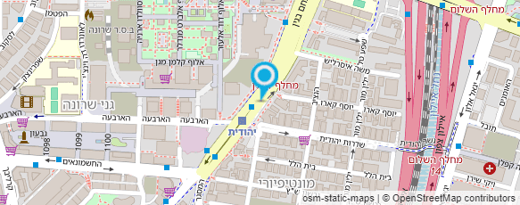 מפת הגעה אל מקום - אדריכלות נוף ותכנון עירוני