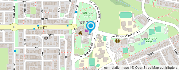 מפת הגעה אל דוקן מרכז המתוקים והמתנות