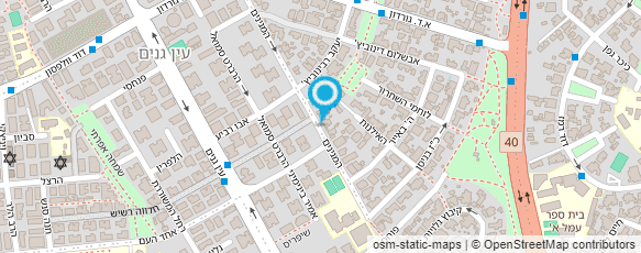 מפת הגעה אל עו"ד אורה קלמנוביץ