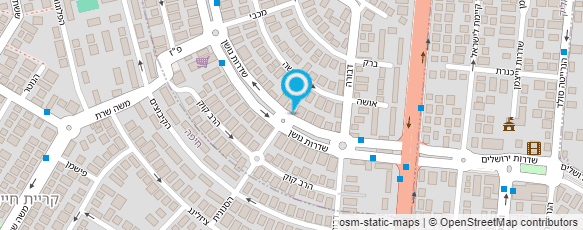 מפת הגעה אל ד"ר קרן רועי