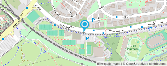 מפת הגעה אל שרותי ספורט ורפואה