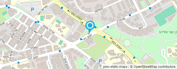 מפת הגעה אל אורי אלבר פיזיותרפיסט שיקומי