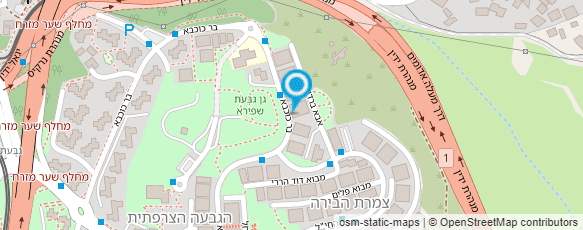 מפת הגעה אל קיי די נדלן מסחרי