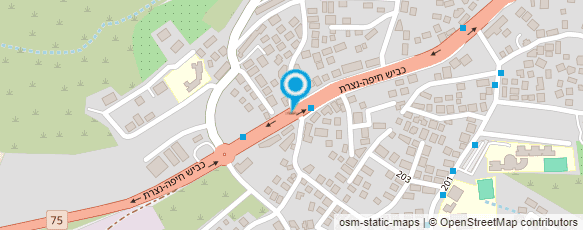 מפת הגעה אל שוק סעדי פירות וירקות