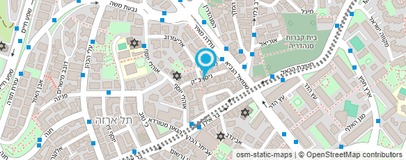 מפת הגעה אל וינשטוק חיים-מטפל בבעיות קשב וריכוז