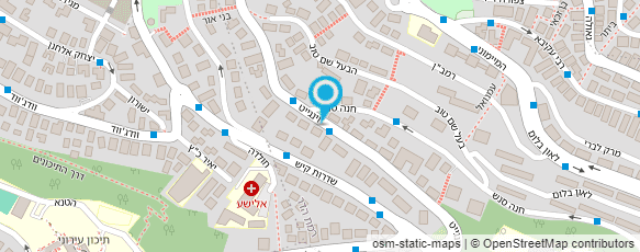 מפת הגעה אל אסף גדנסקי - מורה ליוגה אשטנגה