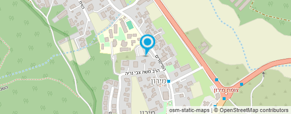 מפת הגעה אל אור הרשב"י