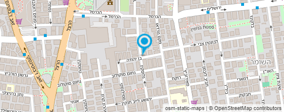 מפת הגעה אל דיוויד אברג'ל עיצוב שיער מפת הגעה אל דיוויד אברג'ל עיצוב שיער