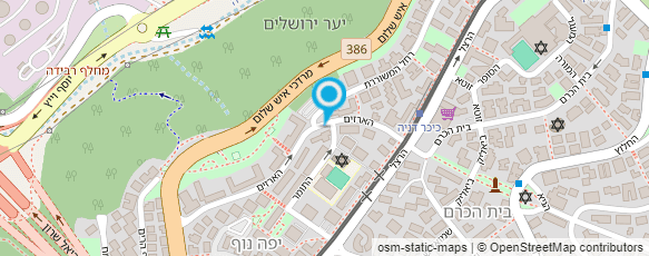מפת הגעה אל ד"ר אוברמן יעל מפת הגעה אל ד"ר אוברמן יעל