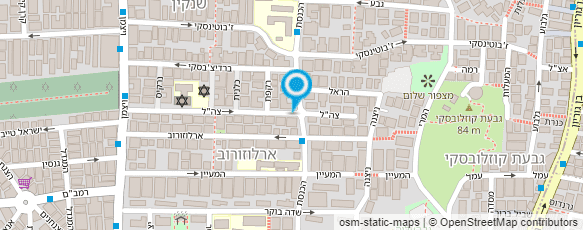 מפת הגעה אל ד"ר גבאי שוחט ענת