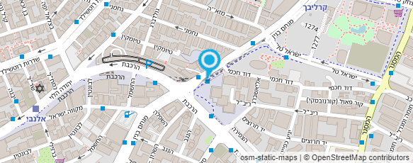 מפת הגעה אל ארומה תל אביב