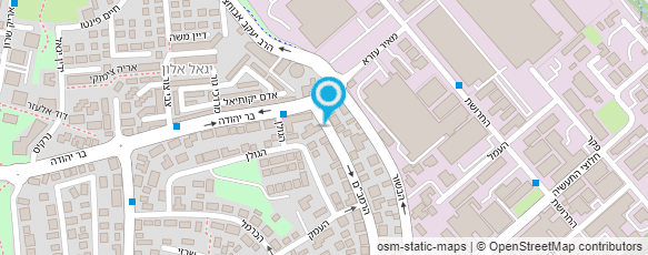 מפת הגעה אל שיראל אוחיון מעצבת אופנה