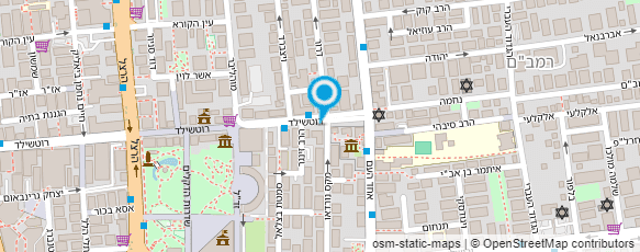 מפת הגעה אל דנית שומר מאפרת מקצועית