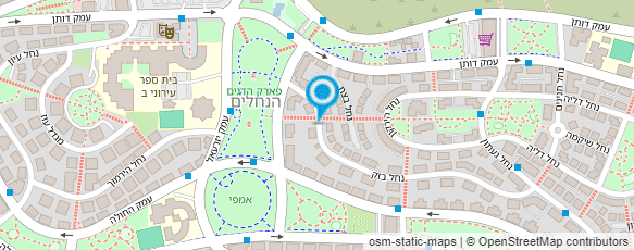 מפת הגעה אל רשי קור -  פסיכולוג חינוכי