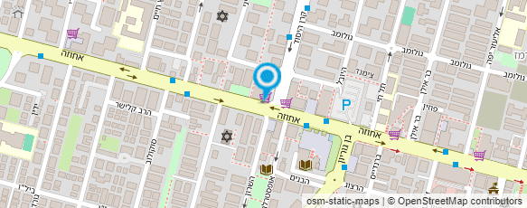 מפת הגעה אל בזאר החשמל