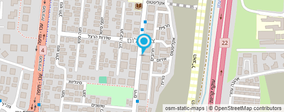 מפת הגעה אל רובי גולדשטיין - מורה ליוגה