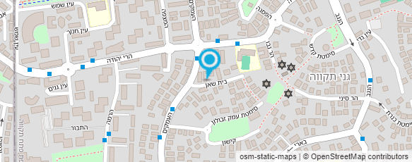 מפת הגעה אל כל מיני שליחויות