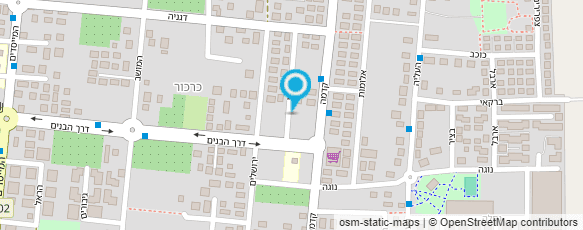 מפת הגעה אל טוטו לוטו אלונית