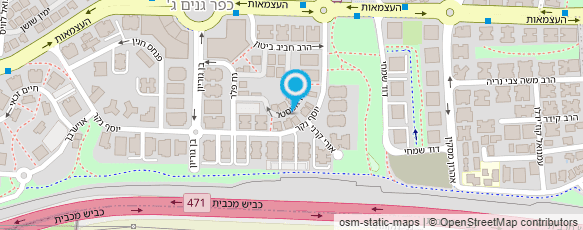 מפת הגעה אל אקולוג'וק שרותי הדברה