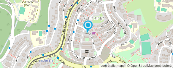 מפת הגעה אל אבי רבינוביץ' מטפל מוסמך בט.א.ט