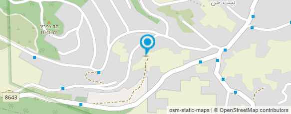 מפת הגעה אל מסאג' הכפר - רפלקסולוגיה