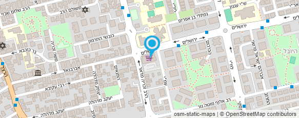 מפת הגעה אל פיצה סמיילי