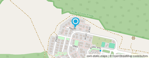 מפת הגעה אל מרכז וטרינרי מנוף-ד"ר דיקמן זיו