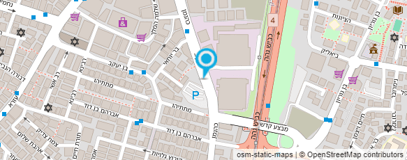 מפת הגעה אל שוק העיר