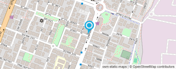 מפת הגעה אל רותי אבן אופיר  השמה בהתאמה