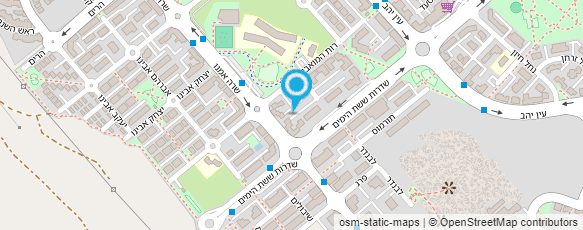 מפת הגעה אל אריאל הרמות לגובה