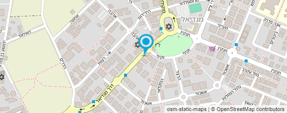 מפת הגעה אל בל עוגות מעוצבות