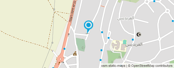 מפת הגעה אל איוב זידאן חומרי בניין