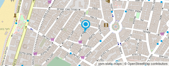 מפת הגעה אל מרכז נדב דורון