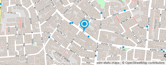 מפת הגעה אל אברהם שרון