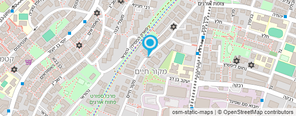 מפת הגעה אל ביה"ס הדמוקרטי סאדברי