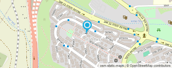 מפת הגעה אל חתולה גרירה וחילוץ