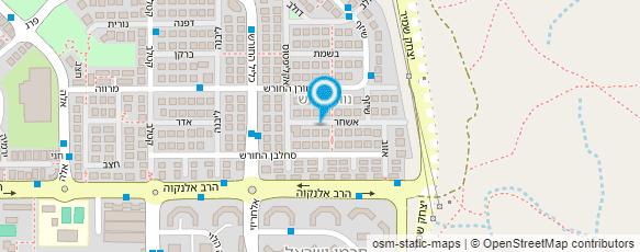 מפת הגעה אל ישראל הובלות והרמות