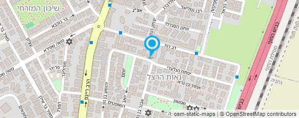 מפת הגעה אל גלעד חממי אדריכל