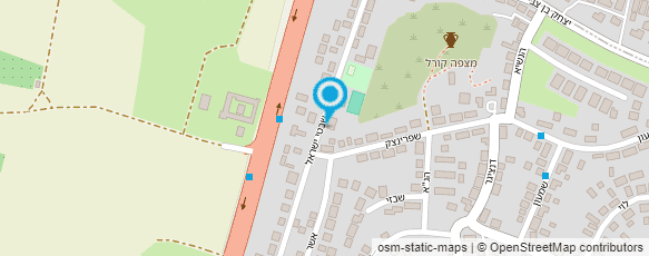 מפת הגעה אל אלוף הריצוף - יוחאי