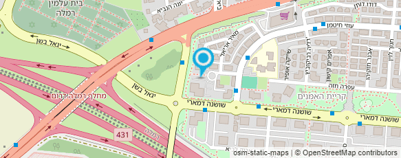 מפת הגעה אל שאול ניסים מעסה מוסמך