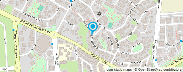 מפת הגעה אל אחר צהריים של כיף צהרון ABC