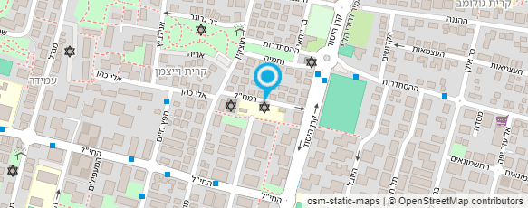 מפת הגעה אל דוד גולני